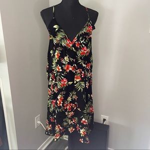 Charlotte Russe Spaghetti Strap Ruffle Dress. Size 3X NWT